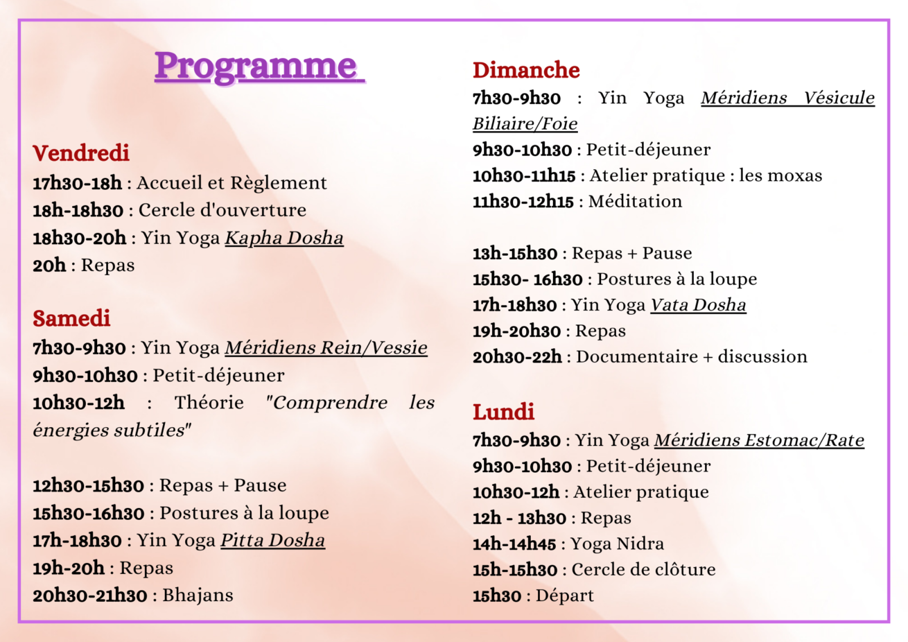 Programme