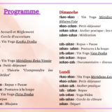 Programme